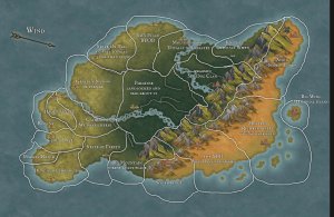 Just a continent map
