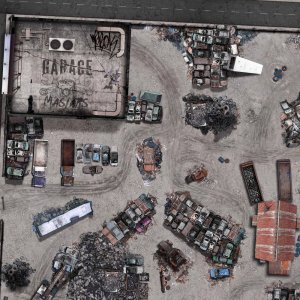 22 Free Post-Apocalyptic Battlemaps for Survival & Wasteland RPG Campaigns [Link in comments]