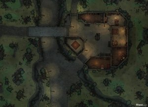 Small Forest Keep [44x32]