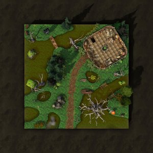 [Free] I put together a 5-map starter pack for DMs — Grid + Gridless, VTT Ready