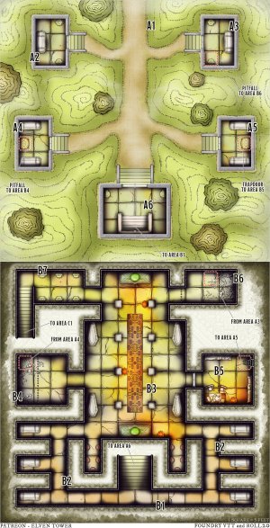 Maps 816-817-818 - Mausoleum of Broken Hopes - Dungeon