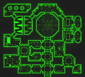 Tried my hand at a 'Blue'print style map.