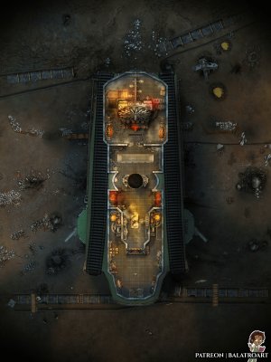 The great tank fortress is a monster on the battlefield- A mobile bastion claiming dominion over whatever region it storms through.