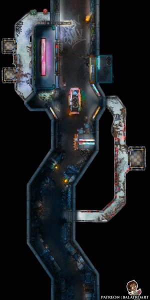 We have to fight our way down to the end of this passage- it may take a bit… guess we're in for the long hall.