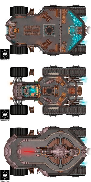 Steampunk Siege Tanks – From War Machine to Mobile Home! (Also my Birthday!)