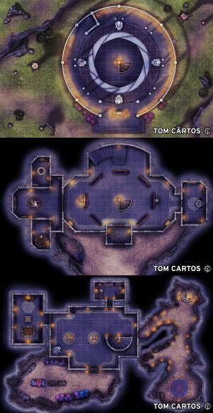 Temple of Night [34x66]