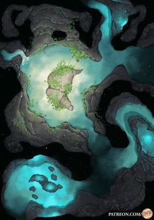 Cave River [35x50] [No AI]