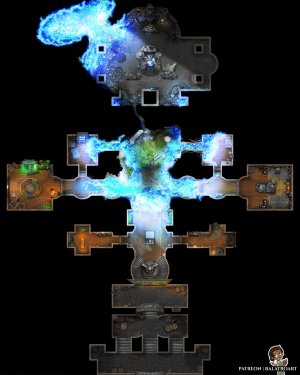 When you delved into the hidden dungeon below the academy you realized It wasn't the academy that had changed after the pulse- but you- transported into the far future.