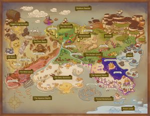 I Made a Stylized WorldMap