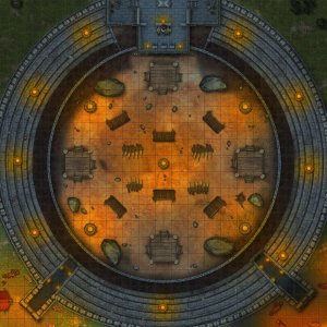 Colosseum Battlemap - Suggestions and Advice always appreciated!