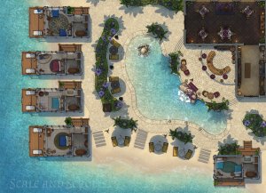 Azure Djinn Oasis Resort 26x36