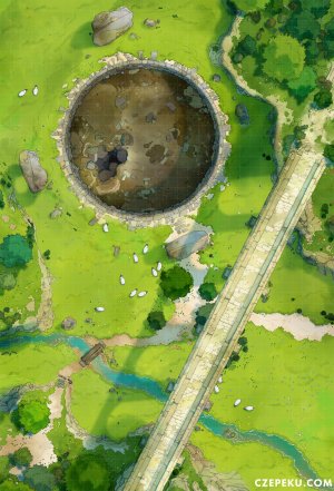 Burial Barrow - A Czepeku Battlemap! [32 x 47]