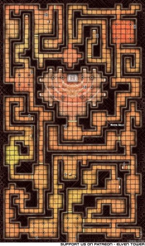 Minotaur Maze! A very long dungeon delving mission.