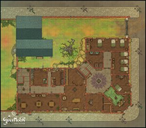 I created a City Watch Station for a precinct in my capital city [35x30]