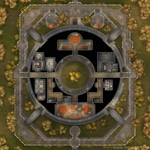 Secret Enclave - [60x60]