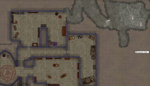 Contiguous, Abyssal caves of Chaos (Heroes of the borderlands)