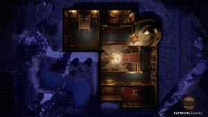 Rainhill Manor - Animated/Static Battlemap (day/night, multi-floor)