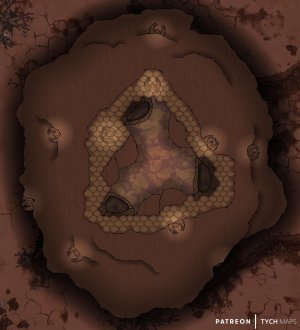 Hellwasp Nest - Descent into Avernus [20x22]