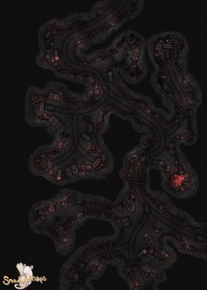 [25x35] Crystal Mine Blood