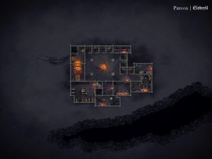 Underdark Fortress [60x45] [Gridless]