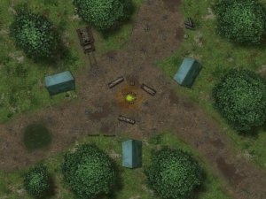 D&D campfire map 2k