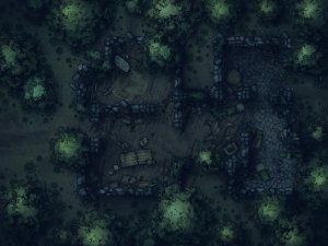 Forest Ruins [24x18]