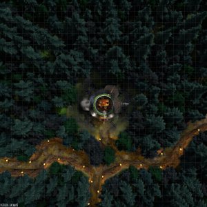 There was an old crone who lived in a pot. Was she all that she seemed? I think maybe not. [Witch's Coffee Pot (35x35), free day & night maps plus hundreds more free!]