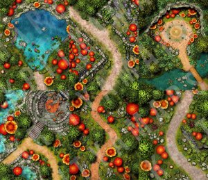 Mushroom Forest [17x22]
