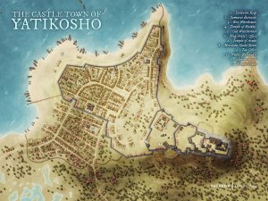 The Japanese Castle Town of Yatikosho