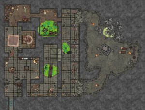 Prison Dungeon [33 x 25]