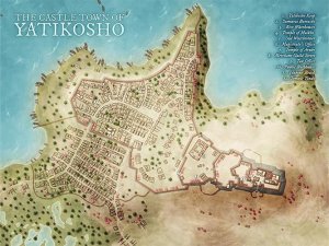 The Japanese Castle Town of Yatikosho