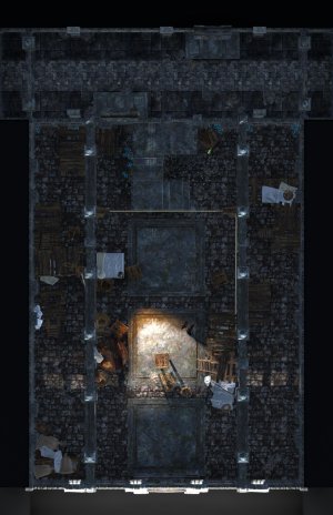 “What happened...?” - “Does the attacker return to the spot?" - crime scene and the night before, 11x17 - (2x2 map[s] and visuals)