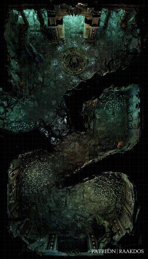 Deathroot Labyrinth 32x56