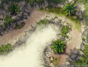 Treacherous Ledge [29x22] - What's the best way to get the enemies to fall off?