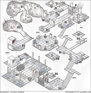 Isometric Dungeon - Tomb of the Cyan Prophet