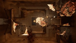 [OC] A peaceful desert ruin... until the ancient plumbing kicks in.