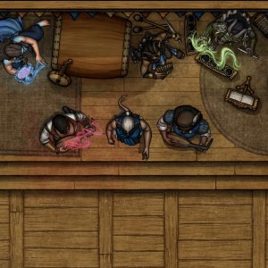 [OC] Jousting Arena 50x18 by Forgotten Adventures