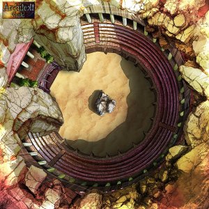Pit of Bones (fantasy rpg battlr arena map)
