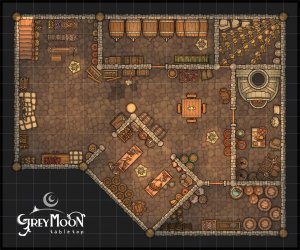 A 2-part set of player bases for prayer-based characters: the Cleric's Lodge and the Paladin's Bailey [multiple]