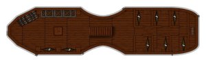 River barge on the naiad's tears[30x30]