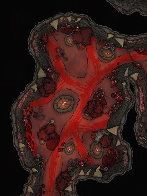 Sharing some sci-fi maps from our latest battlemap book! All 9x12 in size :)
