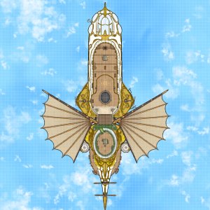 Airship of the Solar Scions [66x66]