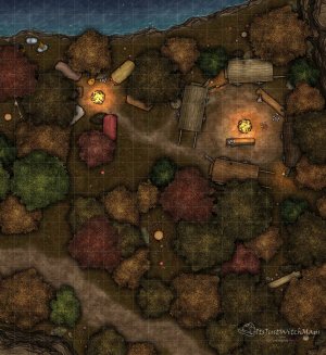 Free Traveler Camp 22x24 Basic, Day, Night, and Spooky variants!