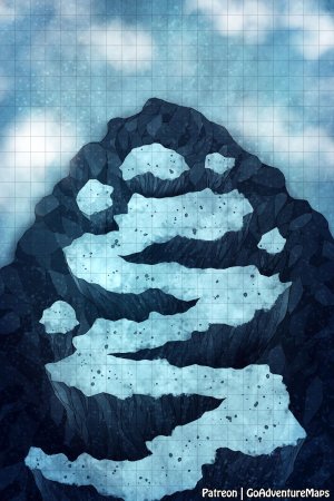 Snowy Mountain [22x33]