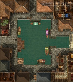 Canal Market [30x34]
