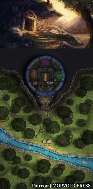 Dwarven Dungeon Prison [80 x 120]