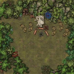 Abandoned camp