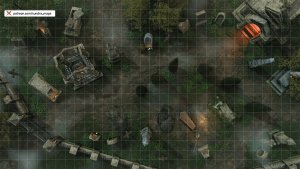 Silentglow Cemetery [32x18]