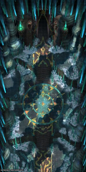 Ice Lich Lair [25x50] [Underground] [Snow]
