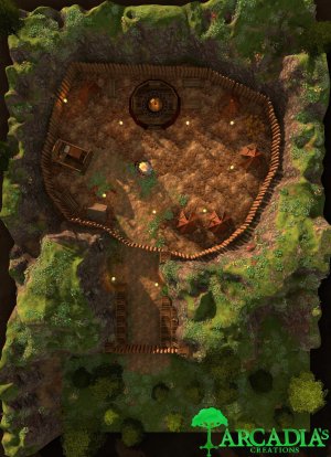 Hidden Vale/Goblin Mountain Hold [29x40]